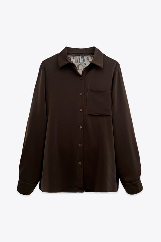 CHEMISE DOS DENTELLE