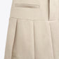 SHORT PLEATED SKIRT 
