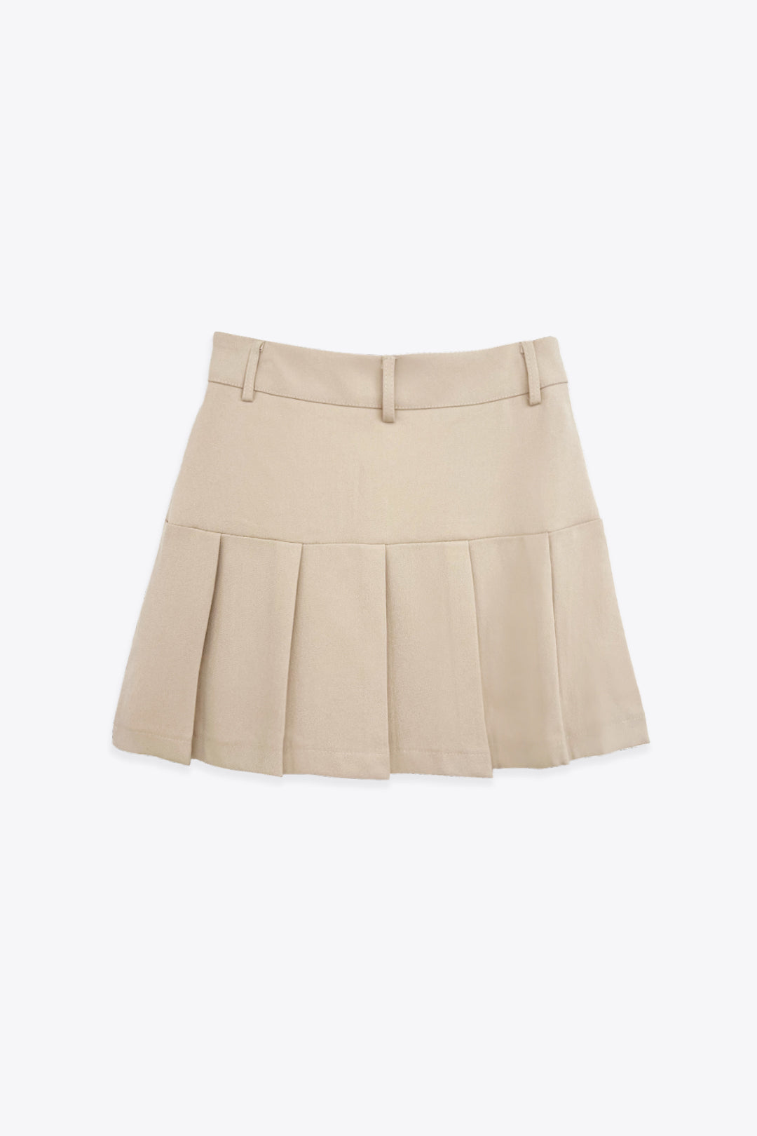 SHORT PLEATED SKIRT 
