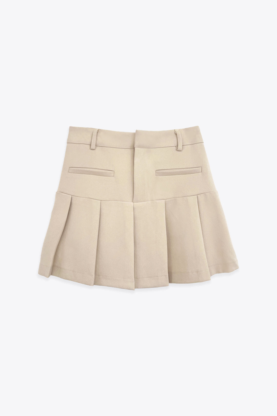 SHORT PLEATED SKIRT 