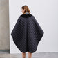 VESTE PONCHO MATELASSÉE