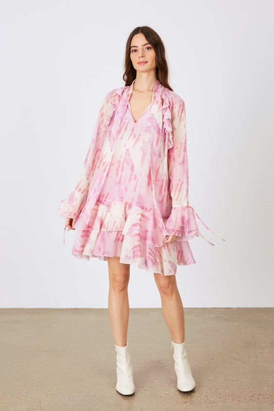 ROBE IMPRIMÉE TIE & DYE