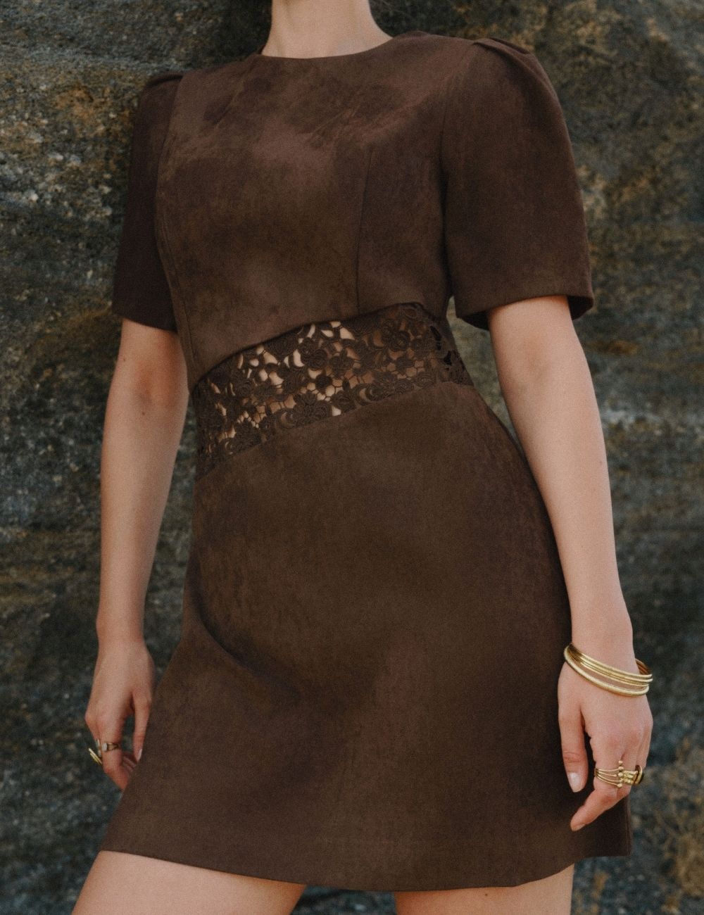 Robe Iona - chocolat