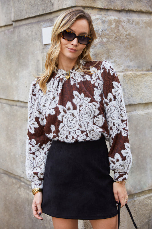 PULL FLEURI