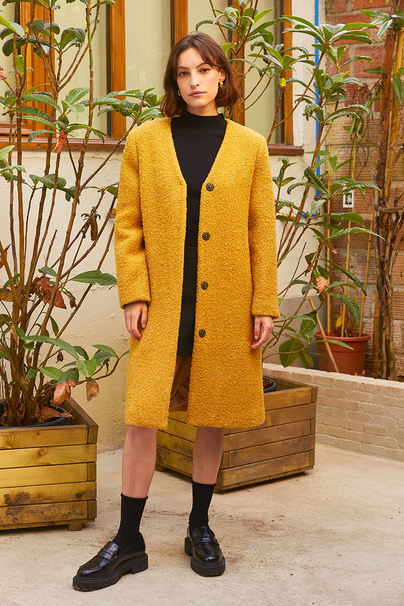 MANTEAU EN LAINE