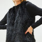 SLEEVELESS FUR VEST