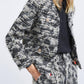 VESTE EN TWEED PAILLETÉE