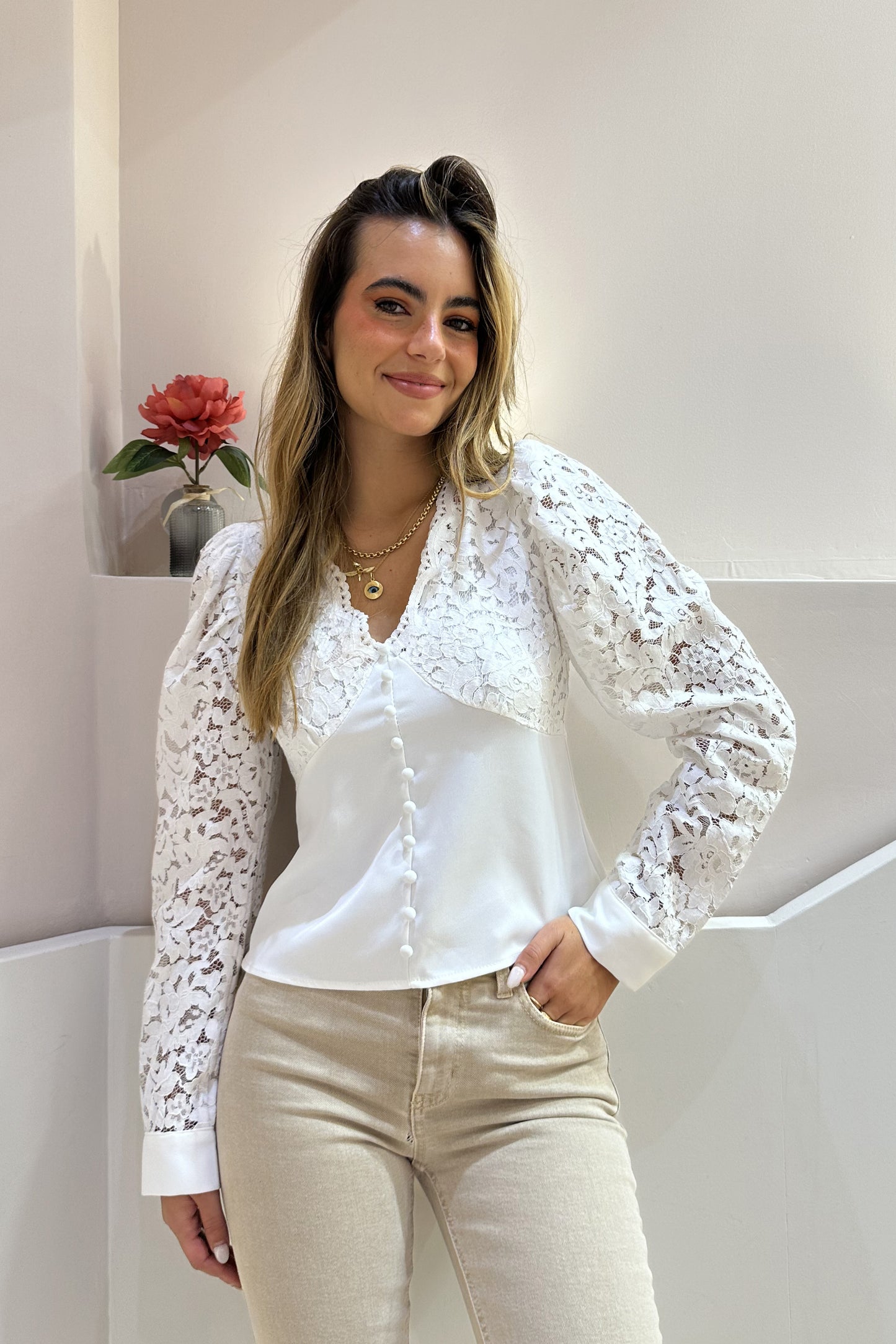 LACE TOP
