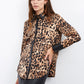 LEOPARD SHIRT IN FAUX LEATHER