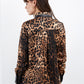 LEOPARD SHIRT IN FAUX LEATHER