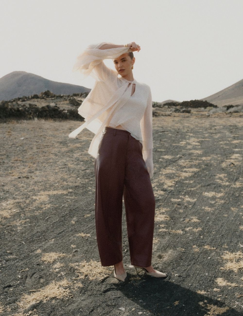 Maud Trousers - Plum