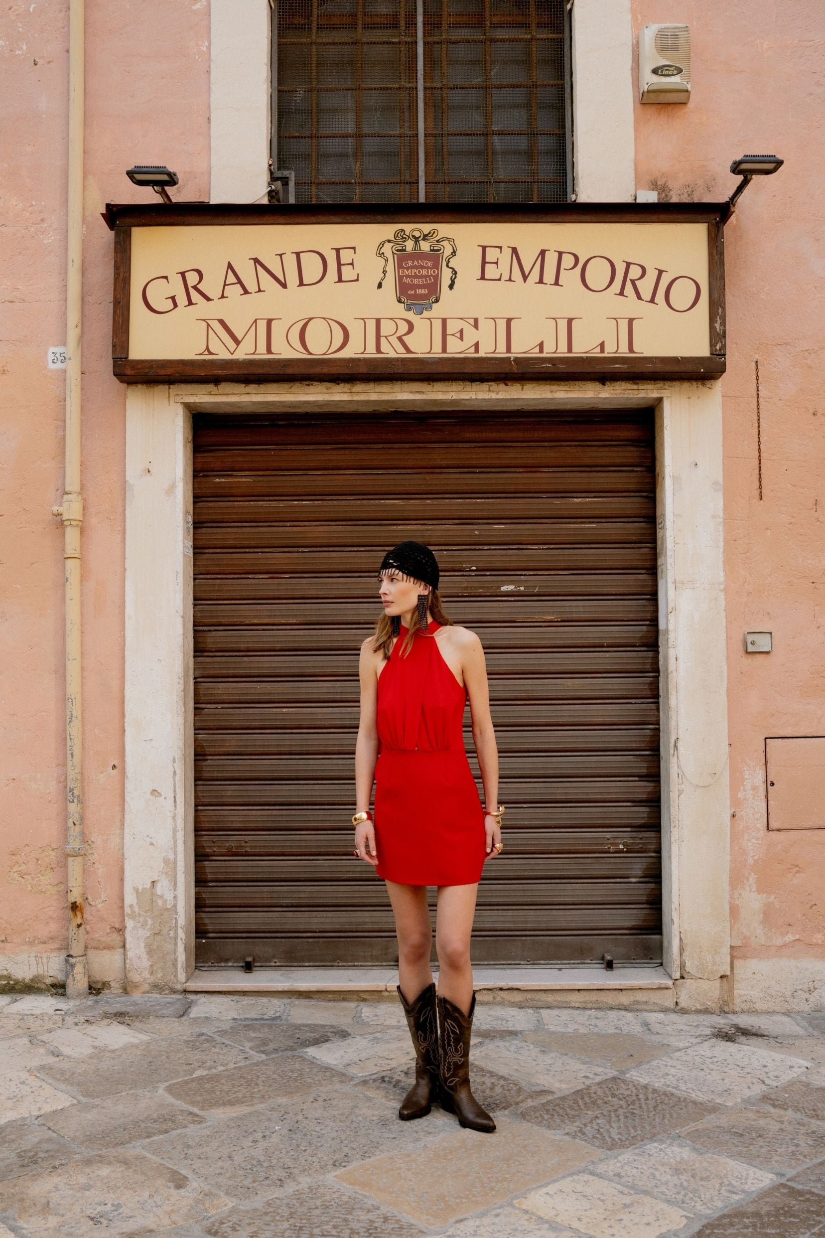 Robe Cassandra - rouge