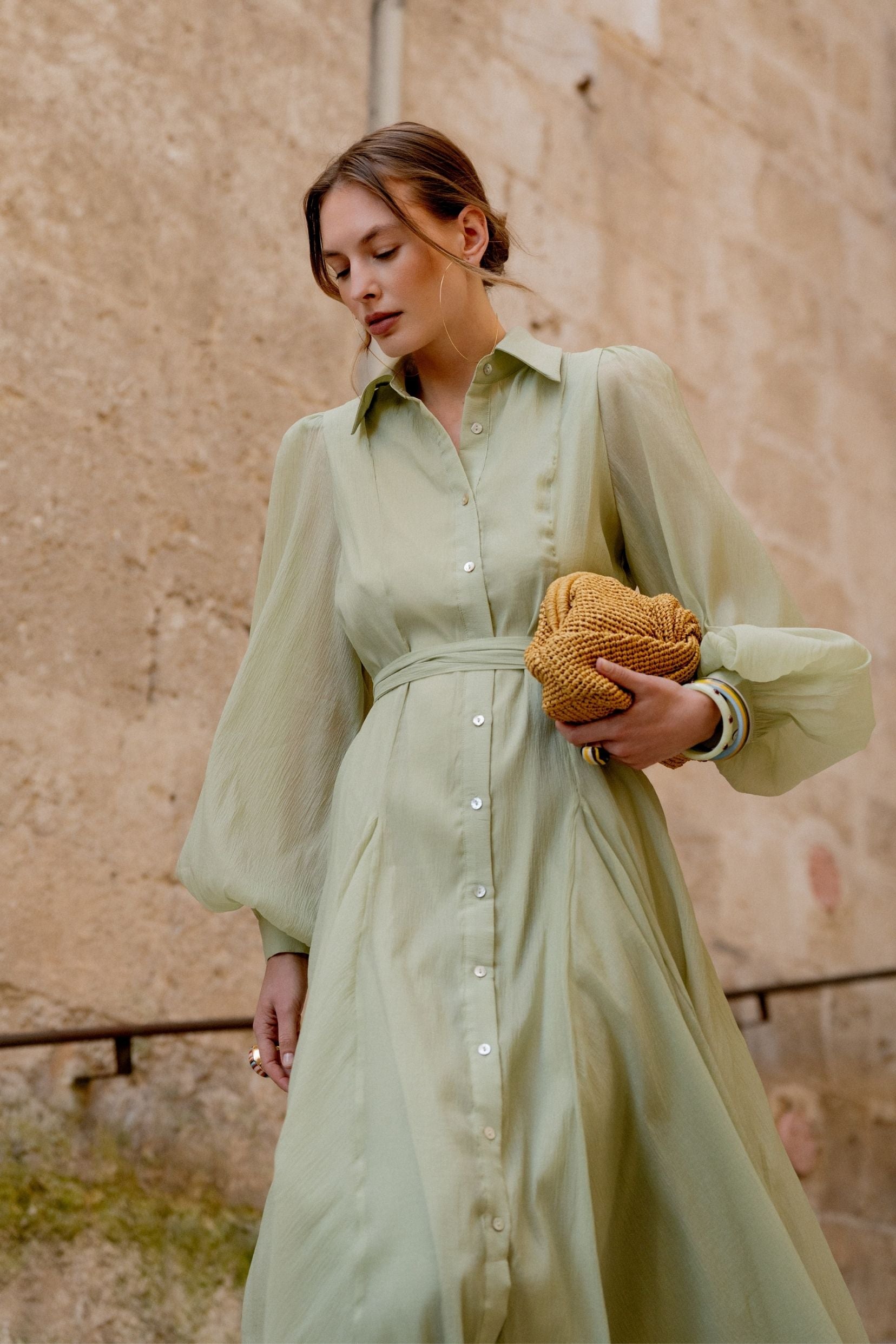 Robe Elisabeth - verte