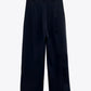 PANTALON À CEINTURE MARINE
