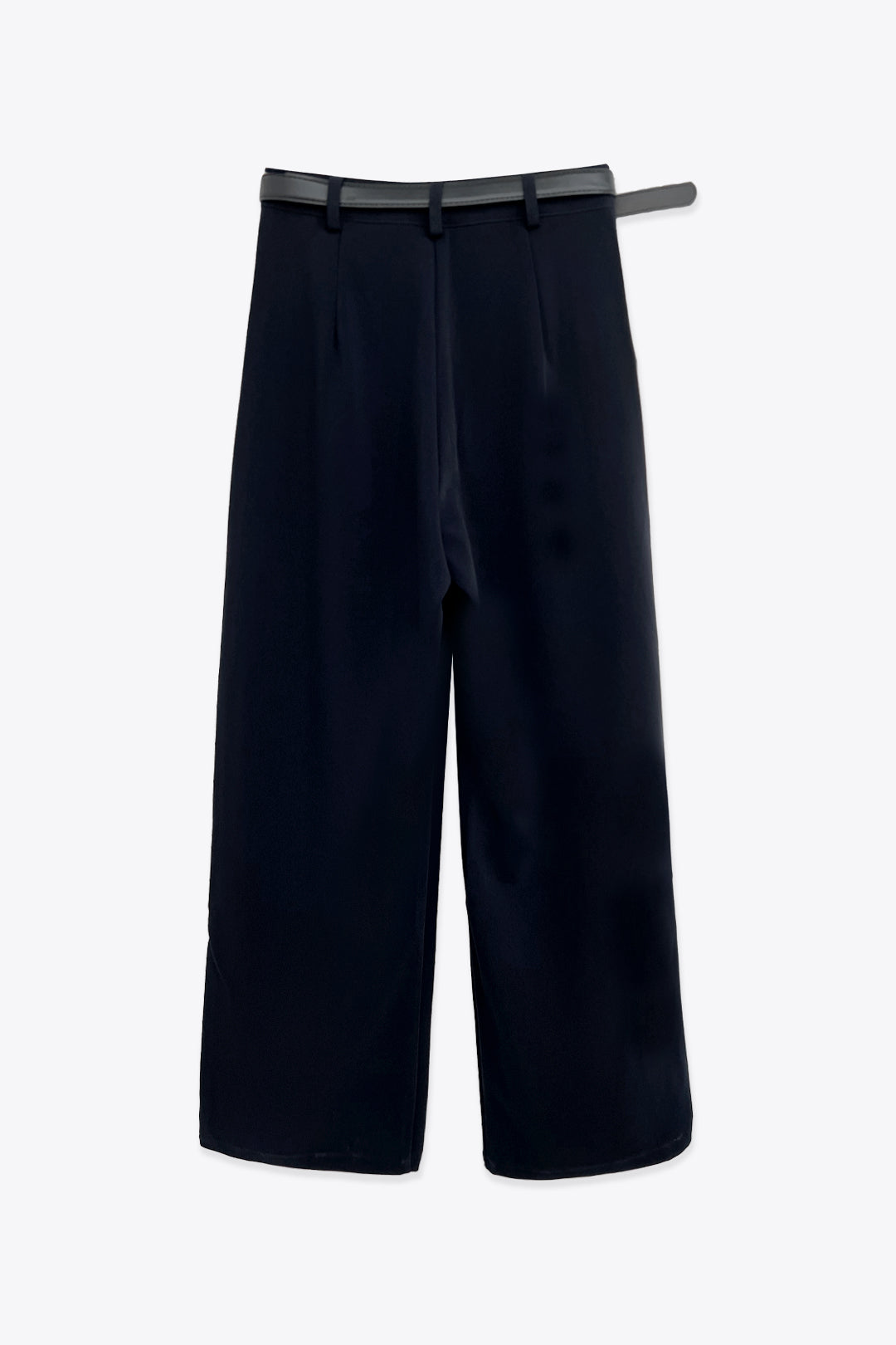 PANTALON À CEINTURE MARINE