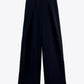 PANTALON À CEINTURE MARINE