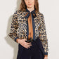 CHEMISE LEOPARD MARINE