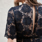 ROBE DENTELLE À DOUBLURE