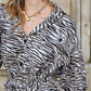 ROBE CHEMISE ZÉBRÉ