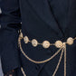 Satin Sleeveless Blazer