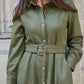 ROBE CHEMISE EN SUÉDINE