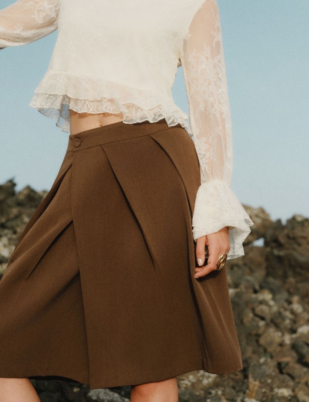 Celestine Shorts - Brown