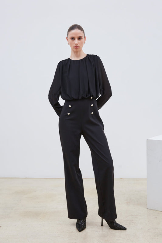 COMBINAISON PANTALON A BOUTONS