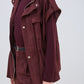 Satin Sleeveless Blazer