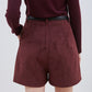 SHORT WITH GOLD BUTTONS