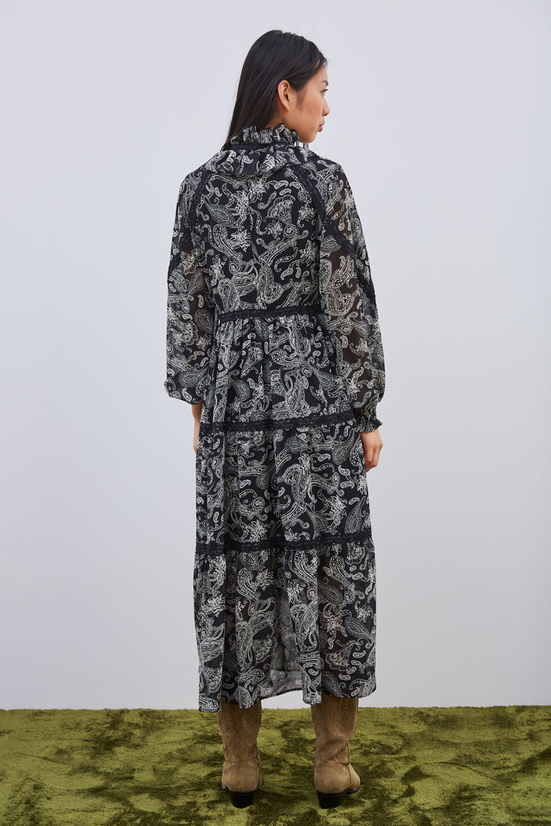 ROBE IMPRIMÉ CACHEMIRE