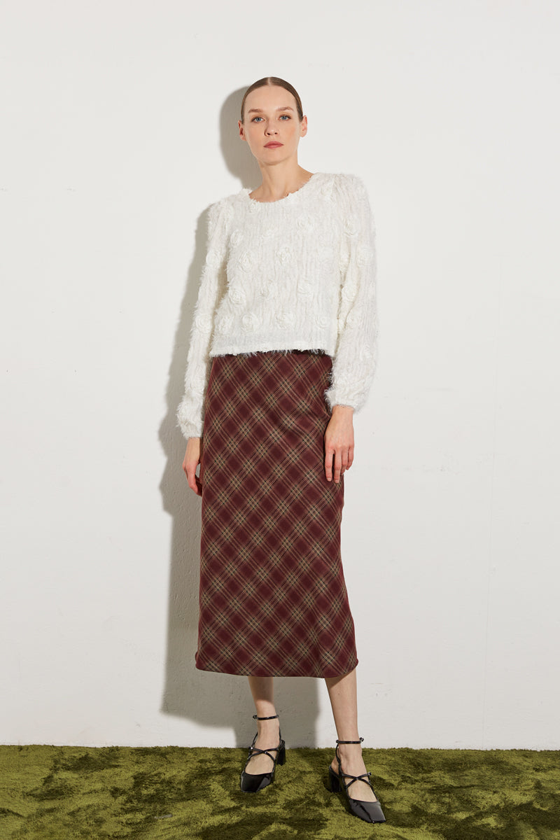 TOP WITH SPARKLING POLKA DOTS