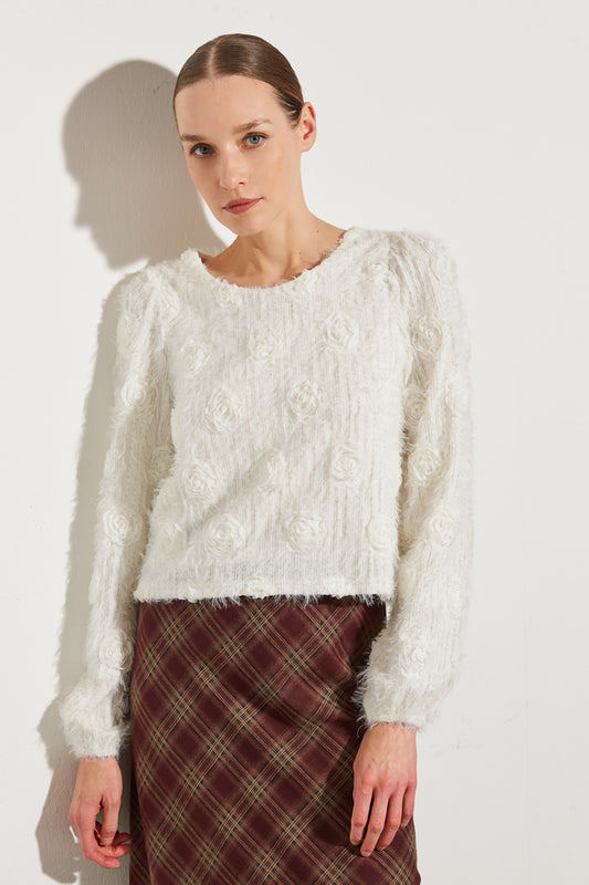 TOP WITH SPARKLING POLKA DOTS