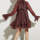 ROBE À VOLANT