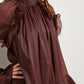 ROBE À VOLANT