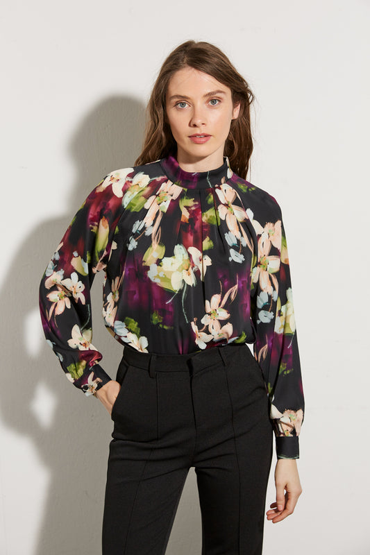 TOP WITH SPARKLING POLKA DOTS