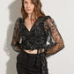 TOP WITH SPARKLING POLKA DOTS