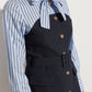 ROBE BI MATIERE A RAYURES