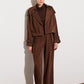 Satin Sleeveless Blazer