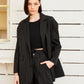 BLAZER OVERSIZE À RAYURES