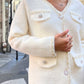 Satin Sleeveless Blazer