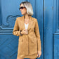 Satin Sleeveless Blazer
