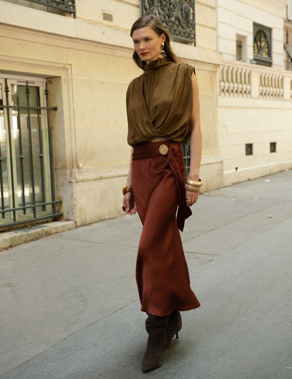 Jupe Téa - marron