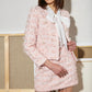 VESTE EN TWEED ROSE