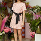 SEQUINED FLOWER DRESS