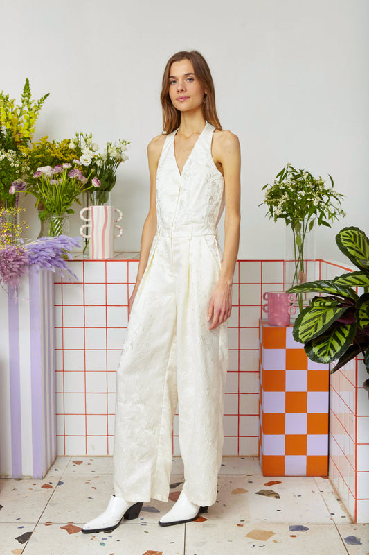 Embroidered Pantsuit