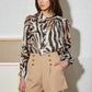 CHEMISE IMPRIMÉ ZÉBRÉ