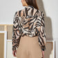 CHEMISE IMPRIMÉ ZÉBRÉ