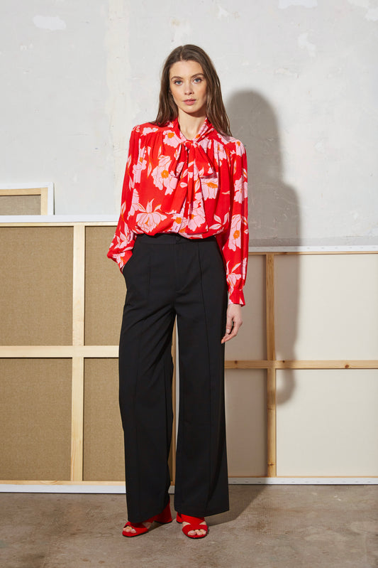 PANTALON ÉVASÉ NOIR
