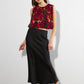 PREMIUM SATIN BLACK SKIRT