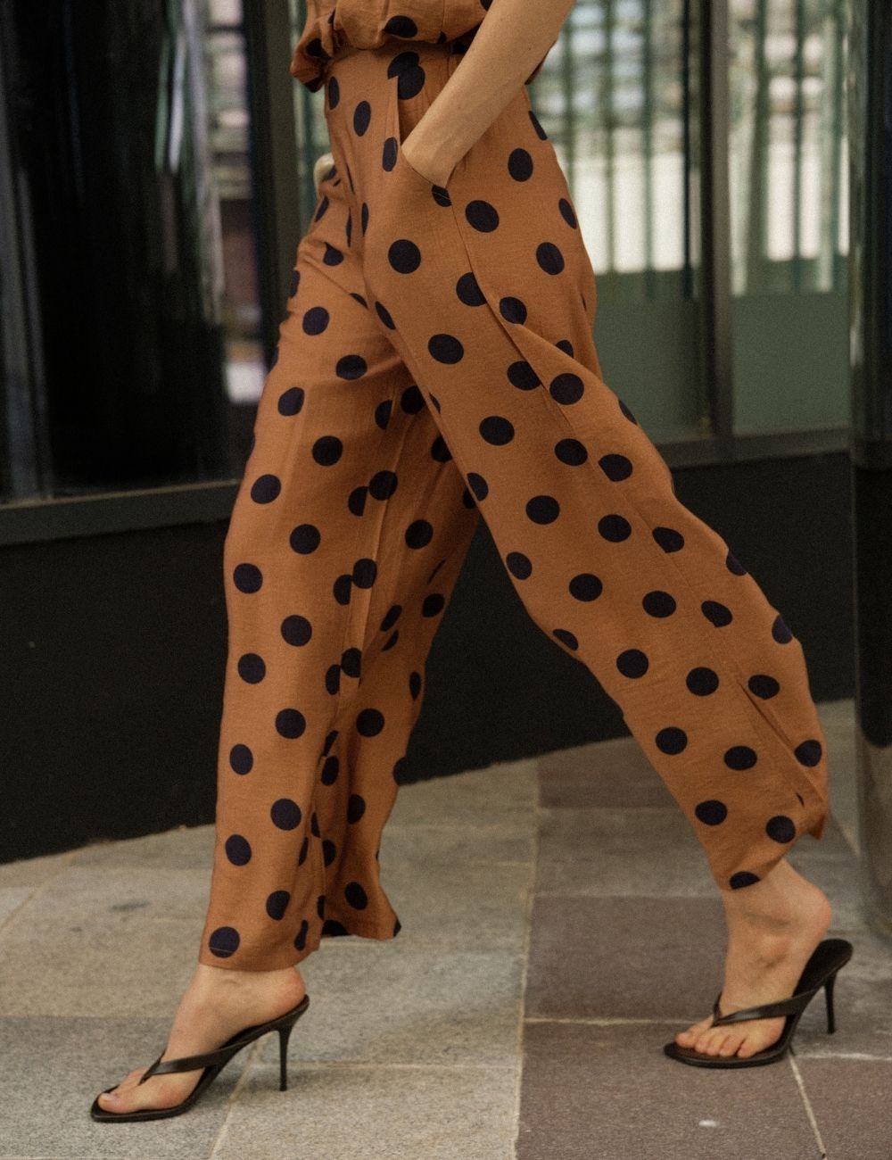 Pantalon Lyana -  terre